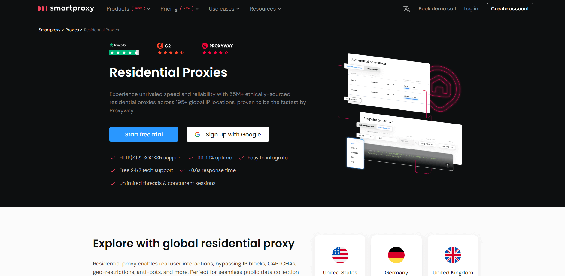Smartproxy 的住宅代理