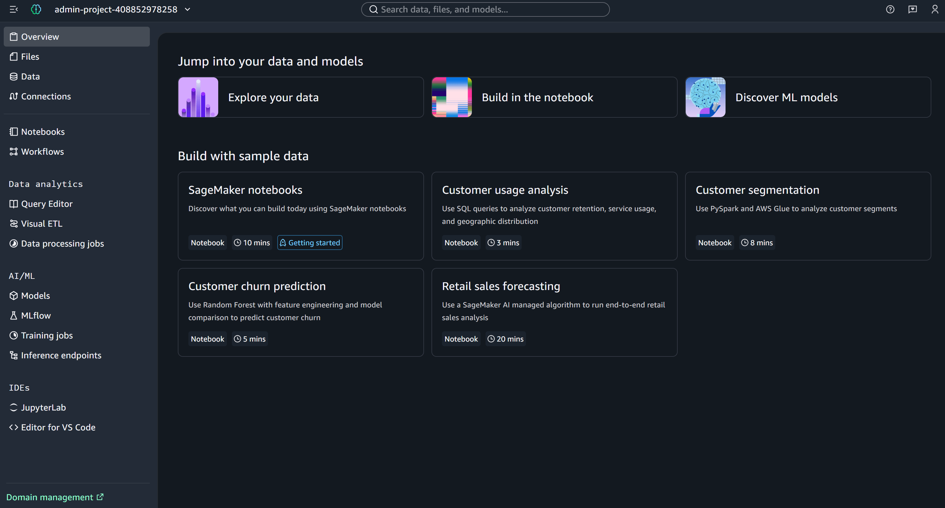 Amazon SageMaker Unified Studio