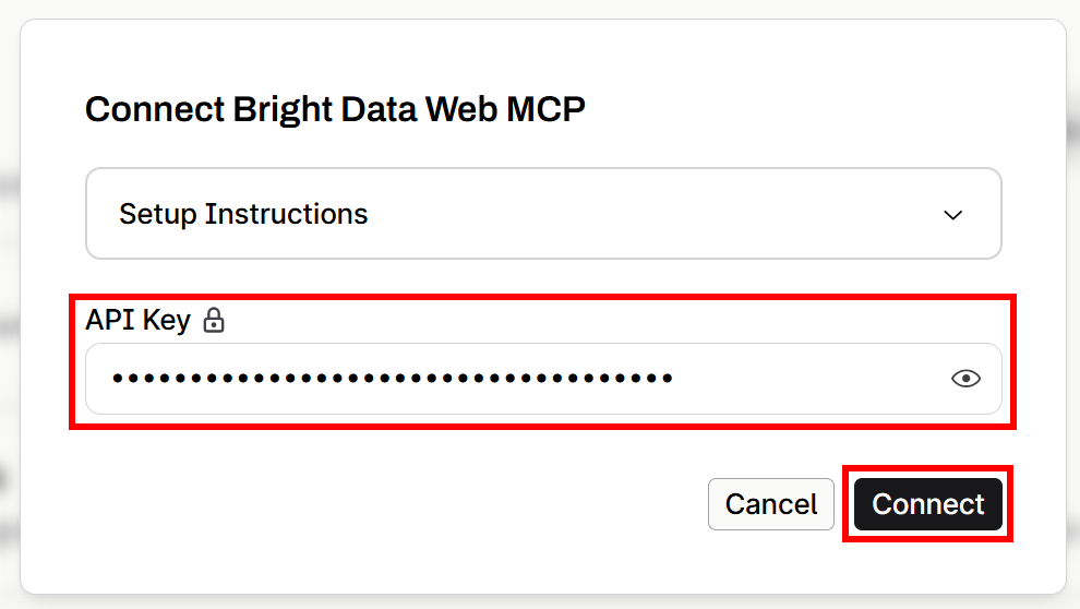 将 Bright Data Web MCP 连接到你的 PromptQL 项目