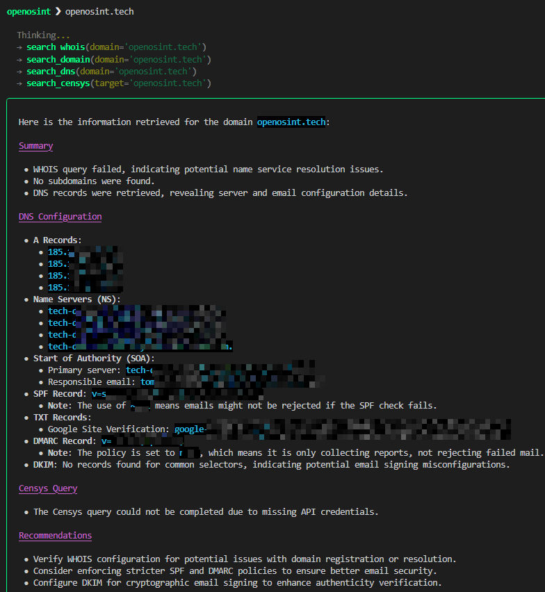 通过 REPL 进行基本使用的结果